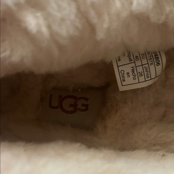 Cozy Tan Kids Moccasin Slippers - Picture 2 of 7